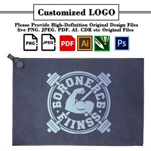 Promotional Printed Logo <b>Microfiber</b> American Football Business Gift With Hook Golf Sports <b>Towel</b> Custom - Product Image 3