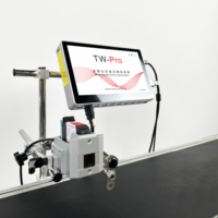 Imprimante à jet d'encre en ligne Machine de codage Imprimante à jet d'encre thermique TIJ pour bouteilles en carton papier TW PRO