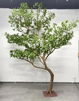 Arbre artificiel vert de haute qualité, type 'Horse Drunk Wood', pour décoration intérieure, maison, hôtel, fenêtre, arbre artificiel sur pied, style bonsaï