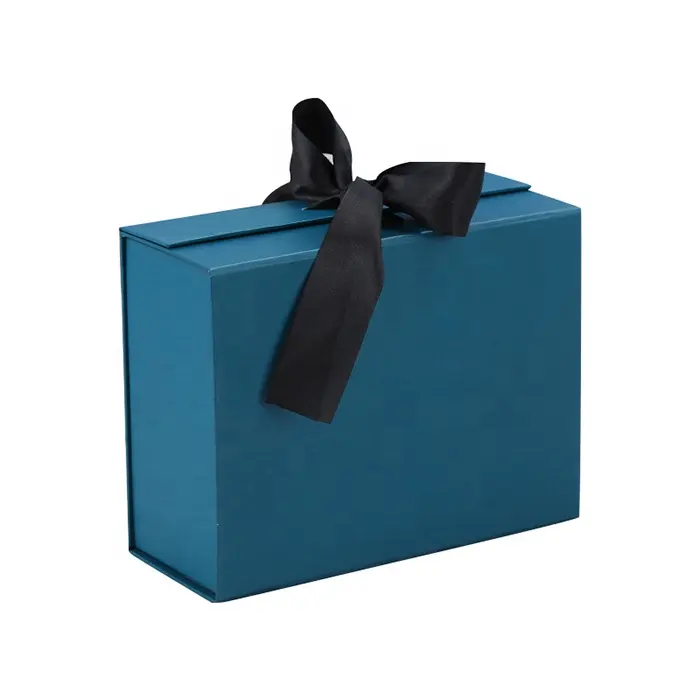 Maichengruo — boîte en papier magnétique pliable, avec Emballage de ruban, pour chaussures, vêtements, perruque cadeau, 10 pièces