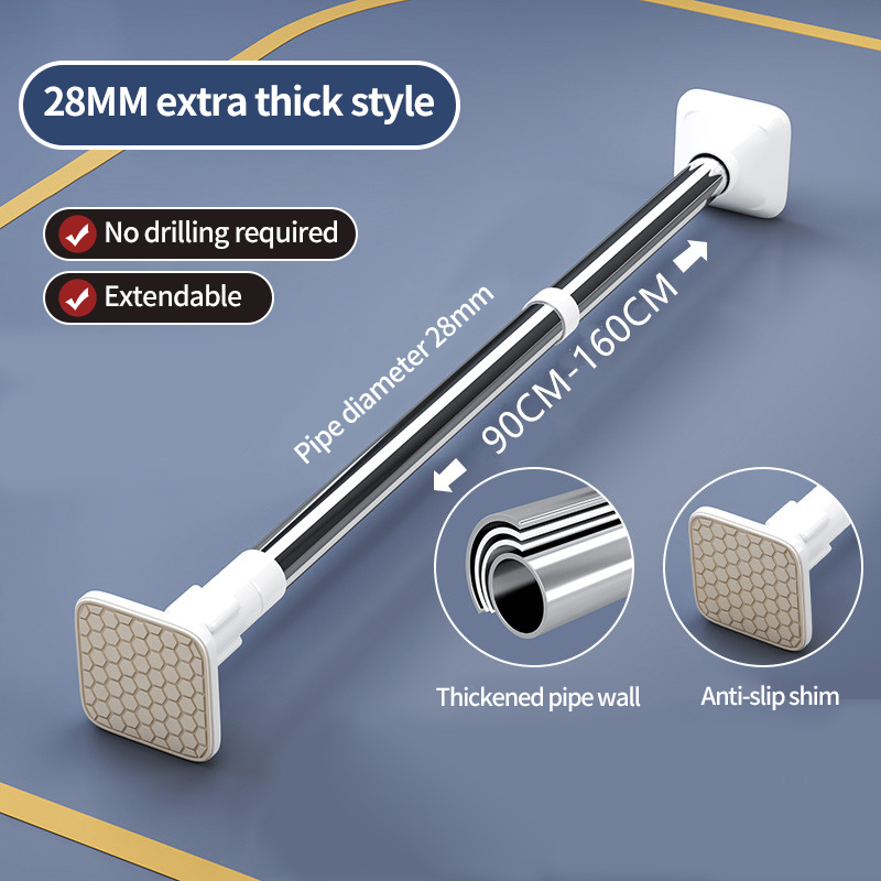 [Blanc diamètre du tuyau 28] rétractable 90-160 cm