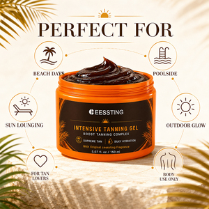 Gel de bronzage intensif OEM/ODM pour le corps, boostant la mélanine, bronzage doré foncé, hydratation longue durée, prévention des peaux sèches et des desquamations - Product Image 3