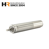 Motor pequeño de CC de 3V 5V sin núcleo con potente par de torsión de 6 mm y caja de engranajes planetaria de tres etapas para dedo robótico