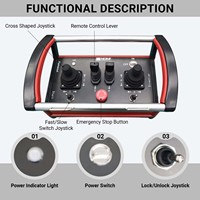 Kit de Control Remoto Hidráulico Eléctrico para Maquinaria de Construcción Industrial NOMI con 2 Años de Garantía