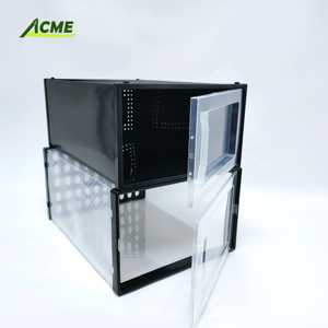 Bán Buôn Chất Lượng Cao Không Thấm Nước Trong Suốt Bóng Rổ Nhựa Lưu Trữ Giày Sneaker Lưu Trữ Hộp Giày - Product Image 6