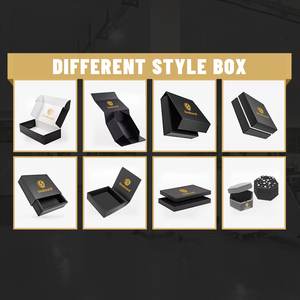 Boîtes en papier <span class=keywords><strong>de</strong></span> luxe en gros avec fenêtre pour emballage <span class=keywords><strong>de</strong></span> vêtements <span class=keywords><strong>de</strong></span> bébé, garçon, nouveau-né, chemises, chaussettes, couvertures et bavoirs - Product Image 6