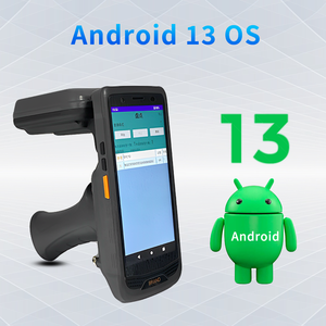 Hot bán CPU-QCM Octa-core 2.4GHz cầm tay đầu đọc RFID UHF PDA Android 13.0 Collector 4 gam QR Scanner hàng tồn kho quản lý tài sản - Product Image 4