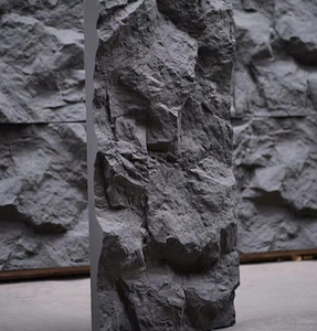 Paneles de Pared de Imitación de Piedra PU Impermeables, Blancos, Modernos, Suaves, Artificiales, Resistentes al Fuego, Ecológicos para Exteriores - Product Image 5