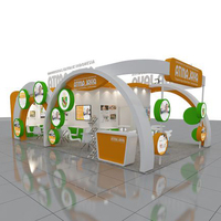 Stand d'exposition modulaire personnalisé MEGA Modern Fashion Pop Up Store pour événements et expositions