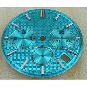 Accesorios de Modificación de Esfera Luminosa Verde de 31,8 mm para Relojes con Movimiento de Cuarzo VK63, Piezas de Reloj - Product Image 5