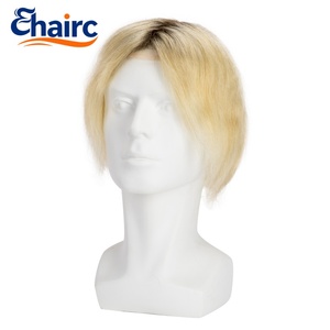 Système capillaire pour hommes en dentelle française <span class=keywords><strong>HW</strong></span>, 100% cheveux humains, aspect naturel, doux et respirant, pour la perte de cheveux chez les hommes - Product Image 6