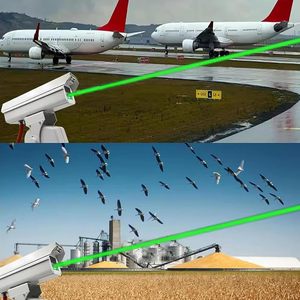 Dispositivo Láser Repelente de Aves Automático 360 °   Control por Aplicación Chaser, Impermeable, para Subestaciones, Aeropuertos, Huertos, Campos de Cultivo - Product Image 2