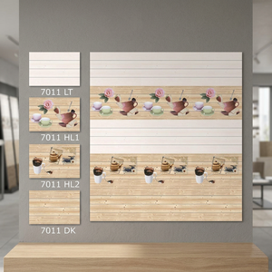 Azulejos de Pared Cerámicos Esmaltados con Nuevo Diseño, Resistentes al Fuego, Impermeables, Bajo Precio, Varios Tamaños 250x375mm, Acabado Brillante, para Baño y Cocina - Product Image 4