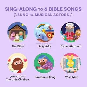 Libro de Sonidos Jesús Me Ama, Historias Bíblicas y Libros de Sonidos Cristianos para Niños Pequeños de 1 a 3 Años - Product Image 5