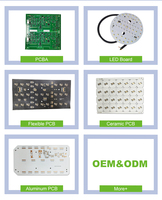 KLS professionnel personnalisé capteur intelligent LED carte PCBA PCB fabricant à guichet unique personnaliser divers styles de cartes LED