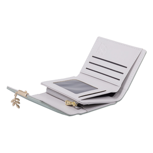 PU Leather Badge <b>Holder</b> <b>Card</b> <b>Holder</b> <b>Wallet</b> Case <b>Card</b> Pouch for Women ID <b>Card</b> <b>Holder</b> Purse - Product Image 3
