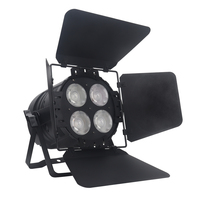 Projecteur PAR double COB 200W 2 en 1 Blanc froid et blanc chaud 4X50W DMX LED Blinder DJ Lumière Haute CRI 95 IP33 pour scène théâtre mariage