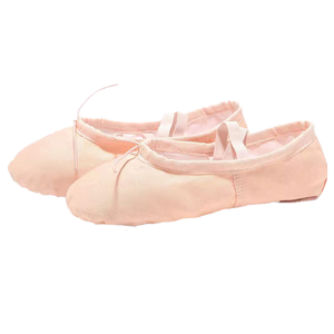 Zapatillas de Ballet para Niñas y Niños al por Mayor, de Lona, Transpirables, Flexibles, para Yoga, Gimnasia Rítmica, para Adultos/Niños - Product Image 1