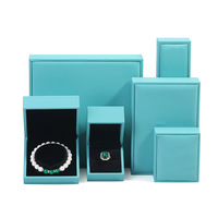 Boîte à bijoux de luxe en cuir PU de haute qualité avec logo personnalisé pour bagues, bracelets, pendentifs, boucles d'oreilles et colliers – Emballage fabricant