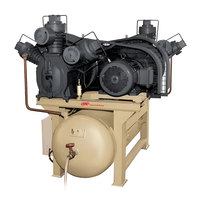 Compresseur d'air à piston d'entraînement par courroie en V à haute pression Ingersoll Rand HP5-70 5.5HP/4.1kW 70bar 0.166m ³/min 745R/min HP Series Portable