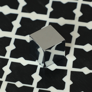 Flolenco Luxury Small Wooden <strong>Jewelry</strong> <strong>Box</strong> <strong>Decorative</strong> White Black Pattern with Cross-Shaped Ox Horn Bone Inlay Rectangle Shape - Product Image 5