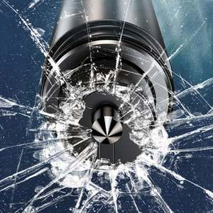 Martillo de Seguridad para Automóvil, Rompevidrios de Emergencia con Luz LED, Herramienta de Escape para Vehículos, Compacta, Dispositivo de Rescate para Conductores y Pasajeros - Product Image 3