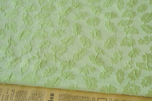 Tela Jacquard Decorativa con Estampado <span class=keywords><strong>Floral</strong></span> en Relieve, Estilo Nube Verde Fresca de Verano, Suave y Elegante, para Vestidos de Mujer - Product Image 5