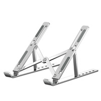 Support d'ordinateur portable Portable en alliage d'aluminium support de tablette réglage de la hauteur support d'ordinateur de bureau pliable Base Portable
