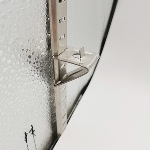 Support d'étagère en acier inoxydable et soie métallique, crochet de 1,0 mm, connecteurs durables pour support de réfrigérateur et armoire - Product Image 3