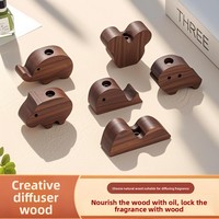 Diffuseur d'arômes en bois massif, bâtonnets parfumés en bois pour huiles essentielles, recharge de parfum d'intérieur, bois naturel, longue durée, décoration intérieure