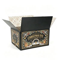 Boîtes cadeaux de Noël personnalisées, boîtes d'expédition pour les fêtes, carton ondulé, carton RSC, boîtes d'expédition couleur offset CMYK