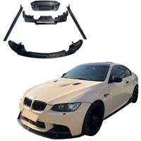 Nouveaux Spoilers Avant/Arrière en Fibre de Carbone pour E92/E93, Kit Carrosserie, Fixation par Vis, Adaptation Universelle, Jupes Latérales, Diffuseurs