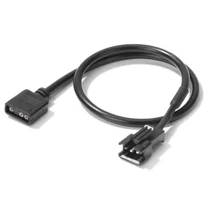 Cantell kabel konversi adaptor RGB Motherboard pria, kabel SM 5V 3Pin betina Ke SM 3Pin untuk komputer PC