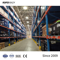 Étagères en acier robustes pour entrepôt industriel, rayonnages sélectifs à haute capacité, solution de stockage gain de place pour marchandises en vrac