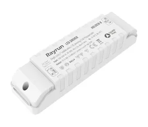 Casambi HDL35CB-B CC LED Driver, 35W 2-in-1 for single color & CCT with advanced features, configured by smart app