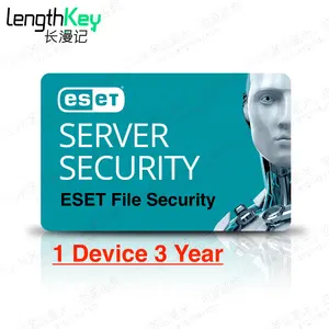 Подлинный лицензионный ESET сервер/файл безопасности ключ 1 устройство 3 года защиты конфиденциальности антивирусное программное обеспечение Nod32 антивирусное