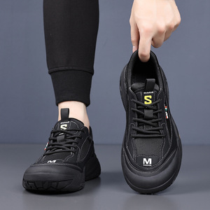 Chaussures de randonnée en mesh pour hommes, bout rond, respirantes, semelle extérieure en caoutchouc, semelle intermédiaire en EVA, été, trekking en plein air, usage décontracté - Product Image 3