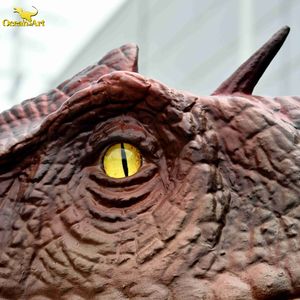 Modèle de dinosaure animatronique réaliste en métal et fibre de verre pour parcs à thème, parcs d'aventure, centres commerciaux - Product Image 5