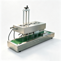 Machine de scellage électromagnétique à induction LT-2200A/B pour bouteilles en plastique PP, PVC, PET, pour l'industrie alimentaire, chimique et légère