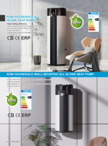 <span class=keywords><strong>Chauffe</strong></span>-<span class=keywords><strong>eau</strong></span> hybride mural en acier inoxydable JIADELE R290, pompe à chaleur, 80L/100L, sans réservoir, pour usage domestique - Product Image 3