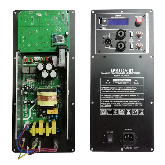 DSP Plate Amplifier Audio Processor Part Component Active Speaker Hight Power Amplifier Module