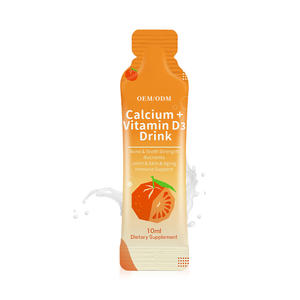 Suplemento de Bebida con Vitamina <span class=keywords><strong>D3</strong></span> y Calcio de la Mejor Calidad, Suministro de Fábrica, Huesos Fuertes y Dientes Saludables, Vitamina para Niños - Product Image 5