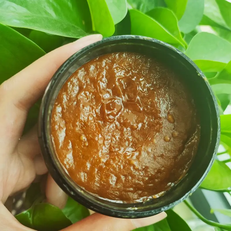 Vente en gros d'huile de batana crue de marque privée beurre capillaire biologique du Honduras huile de batana naturelle pour la repousse des cheveux et renforcer les cheveux