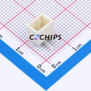 ZX-HA2.54-2PWZ-GW Wire-to-Board Pin Header Bent Lead Through Hole,P=2.5mm Connector 1x2P 2.5mm Right Angle Insert 2P - Product Image 1