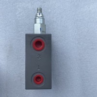 Válvula de Alivio de Presión Original 80100087 para Cortadora de Zanjas Shanghai Jintai SG70 SG90F, Repuestos, Válvula de Seguridad Hidráulica
