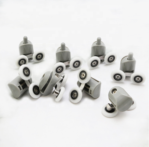 25mm einzelne exzentrische Kupferrollen-Dusch tür Kunststoff-Rollen räder Duschtür-Lager räder - Product Image 5