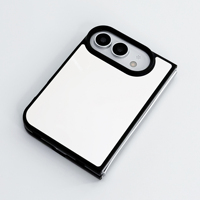 Coque 2D en TPU et PC pour iPhone 18 Fold, vierge, pour sublimation 2D, personnalisable, avec chargement magnétique sans fil et aimant, pour coque DIY iPhone Duo