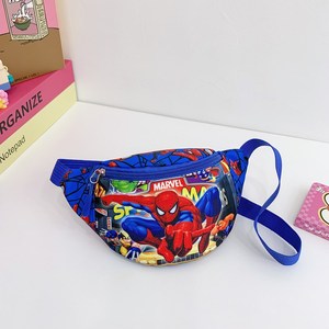 Toptan çocuk Crossbody çanta karikatür kahraman çanta Boy kids 'rahat dikiş tasarım büstü çanta hafif moda göğüs çantası - Product Image 6