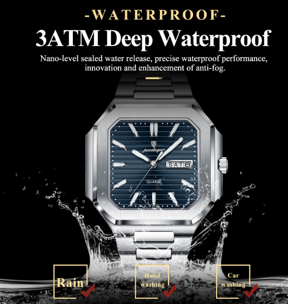 Raitown Orologio Uomo in Acciaio Inossidabile con Vetro Bombato, Impermeabile 3ATM, Movimento a Quarzo, Design Minimalista Retro, Orologio da Uomo in Argento