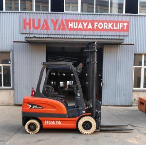 Livraison gratuite chariot élévateur 4x4 électrique 1 tonne 2 tonnes 3 tonnes 4 tonnes chariot élévateur batterie au lithium de haute qualité Liftheight 3m-7m - Product Image 6